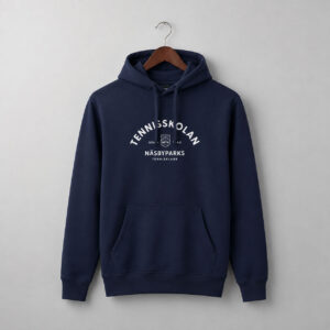 Marinblå Hoodie Junior Tennisskolan
